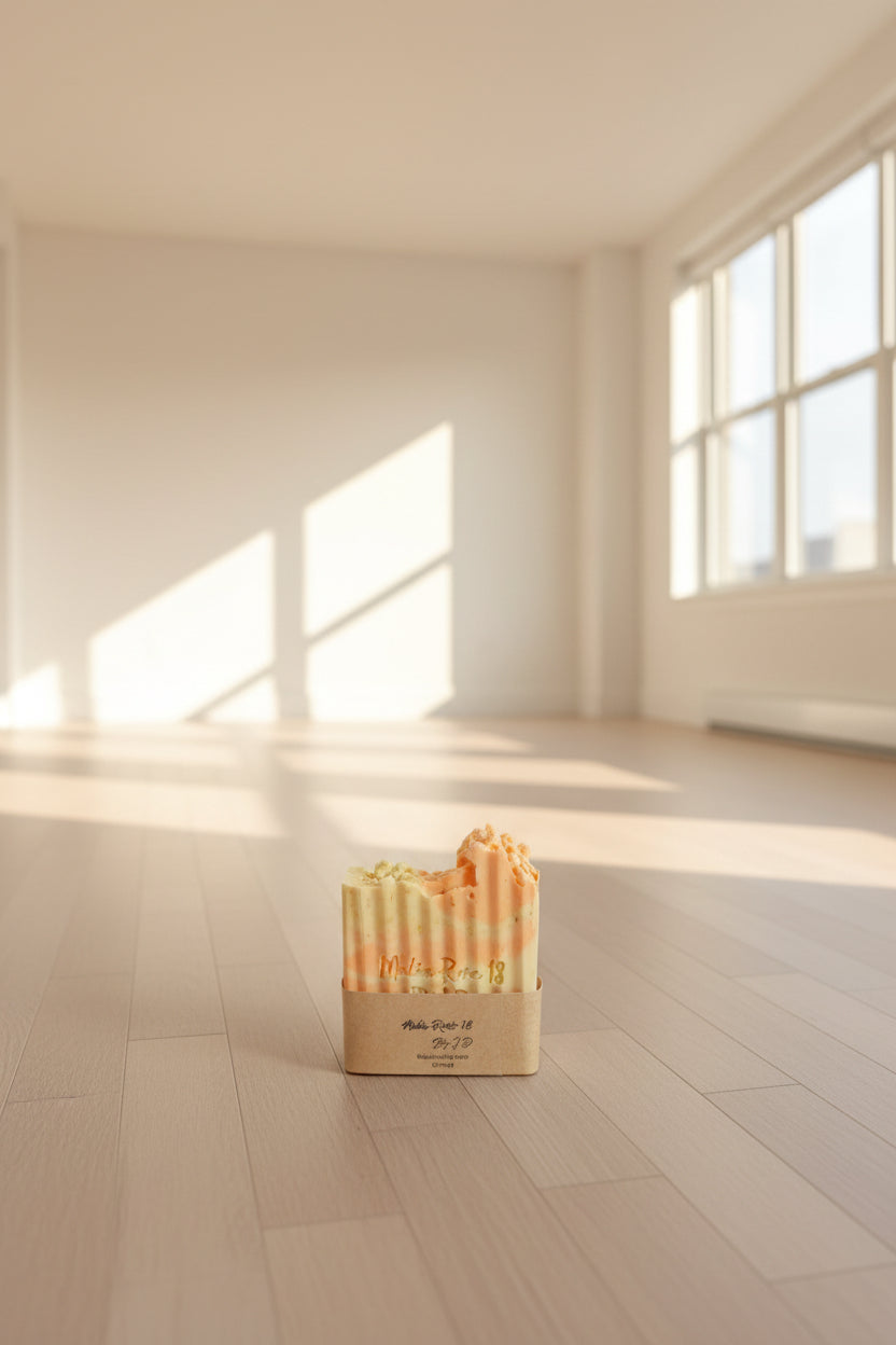 Orange soap - jabón naranja